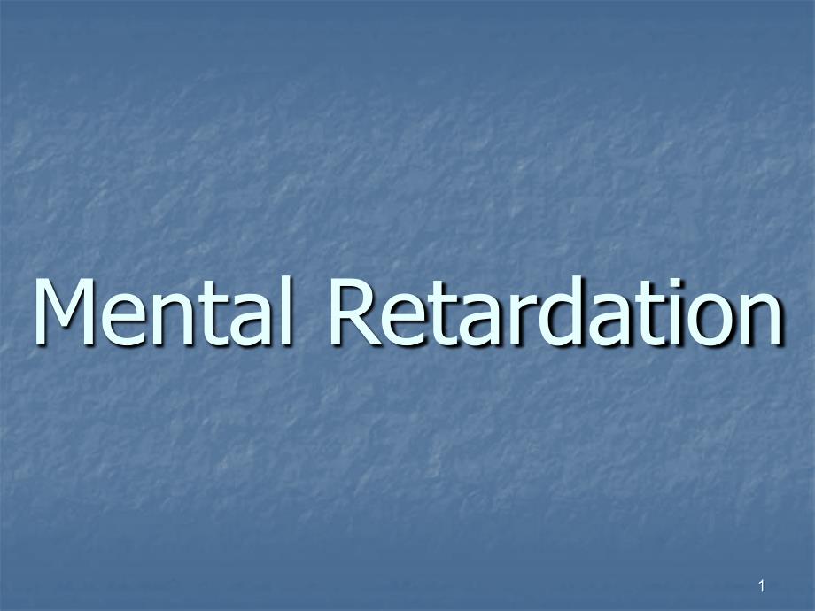 MentalRetardation_第1页