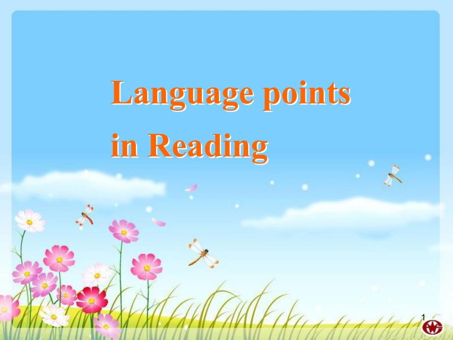 M4unit2LanguagepointsinReading_第1页