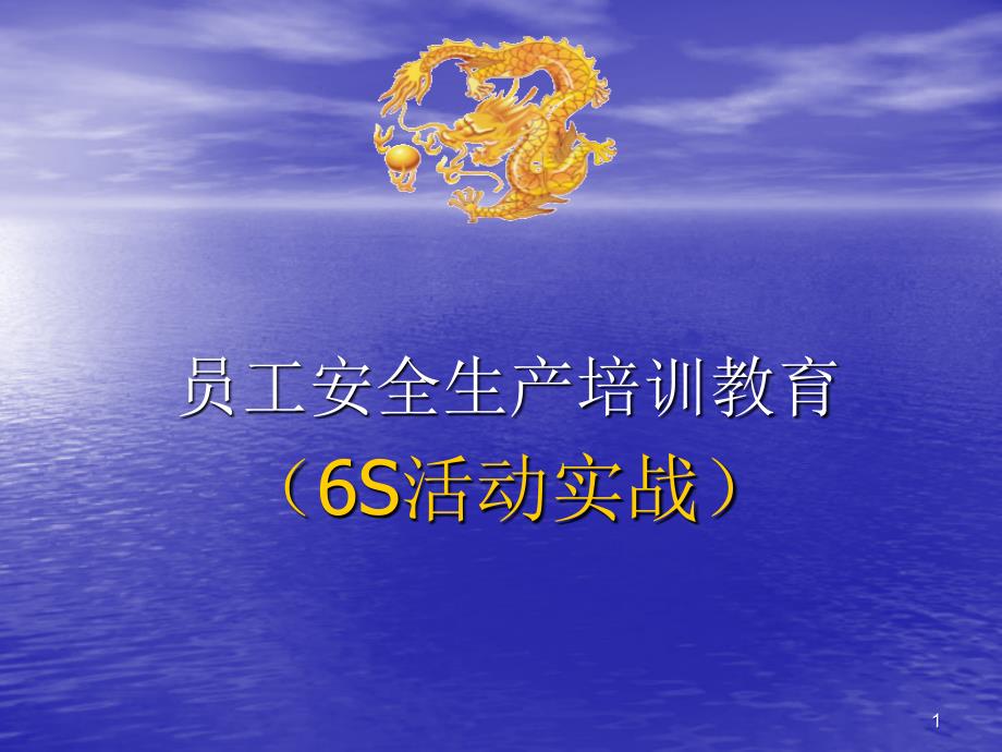 6S活动培训学习_第1页