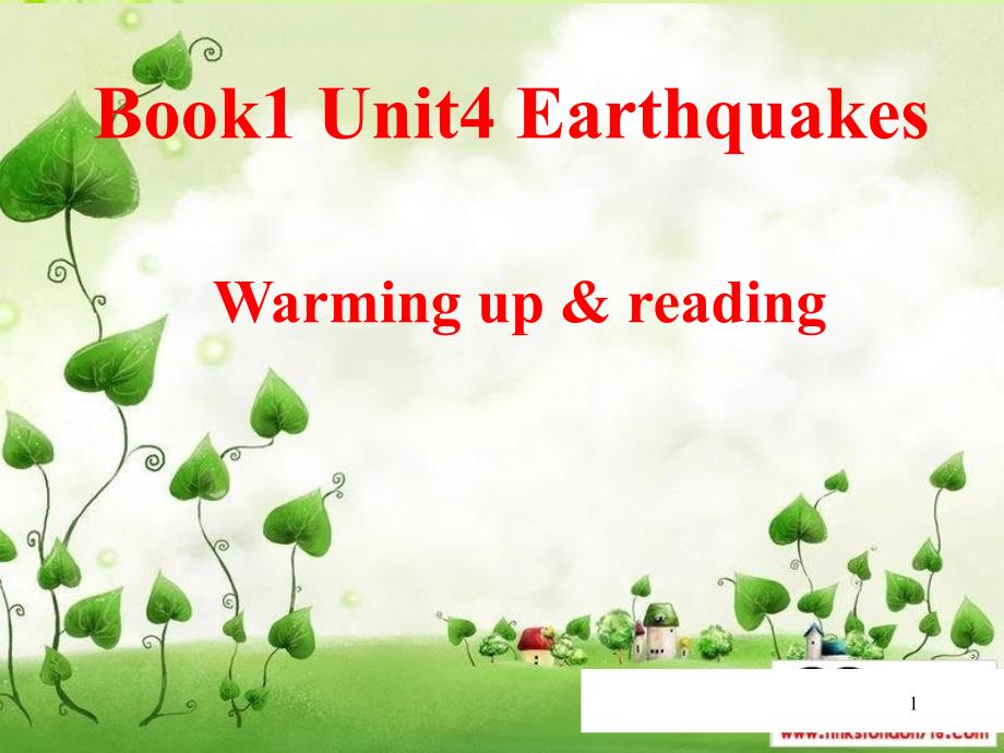 Book1Unit4Earthquakes_第1页