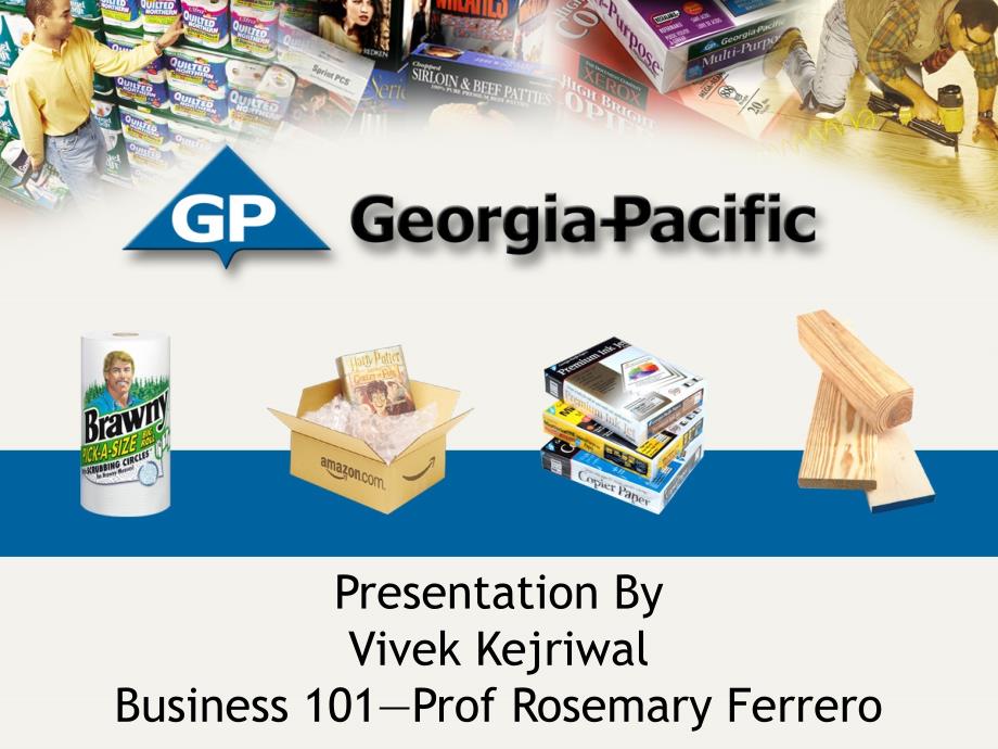 Presentation By Vivek Kejriwal Business 101—Prof Rosemary Ferrero_第1页