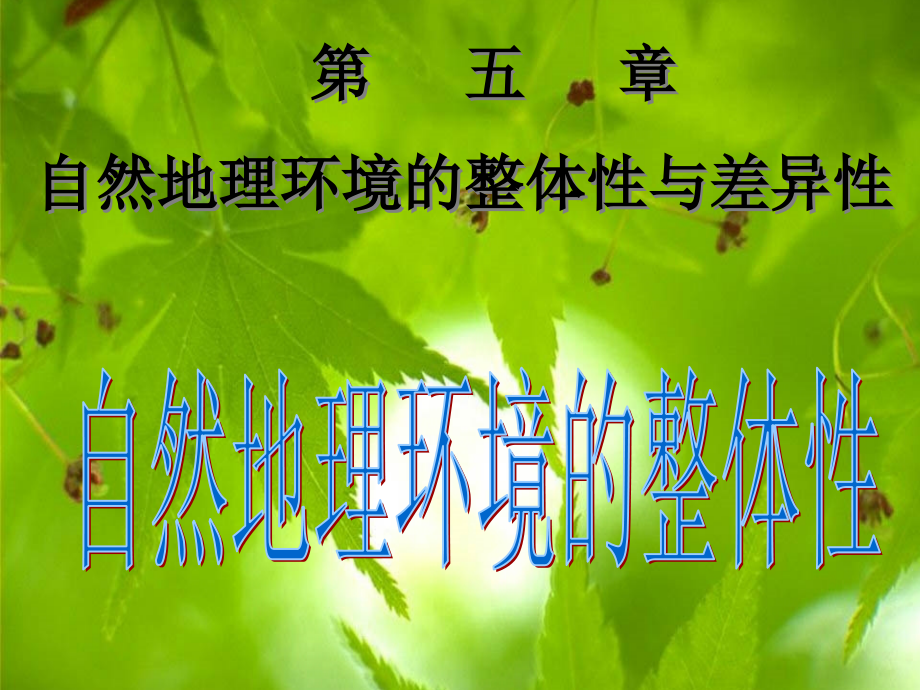 51自然地理环境的整体性01_第1页