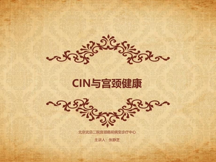 CIN与宫颈健康概要_第1页