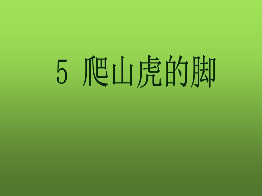 5爬山虎的脚燕民课件_第1页