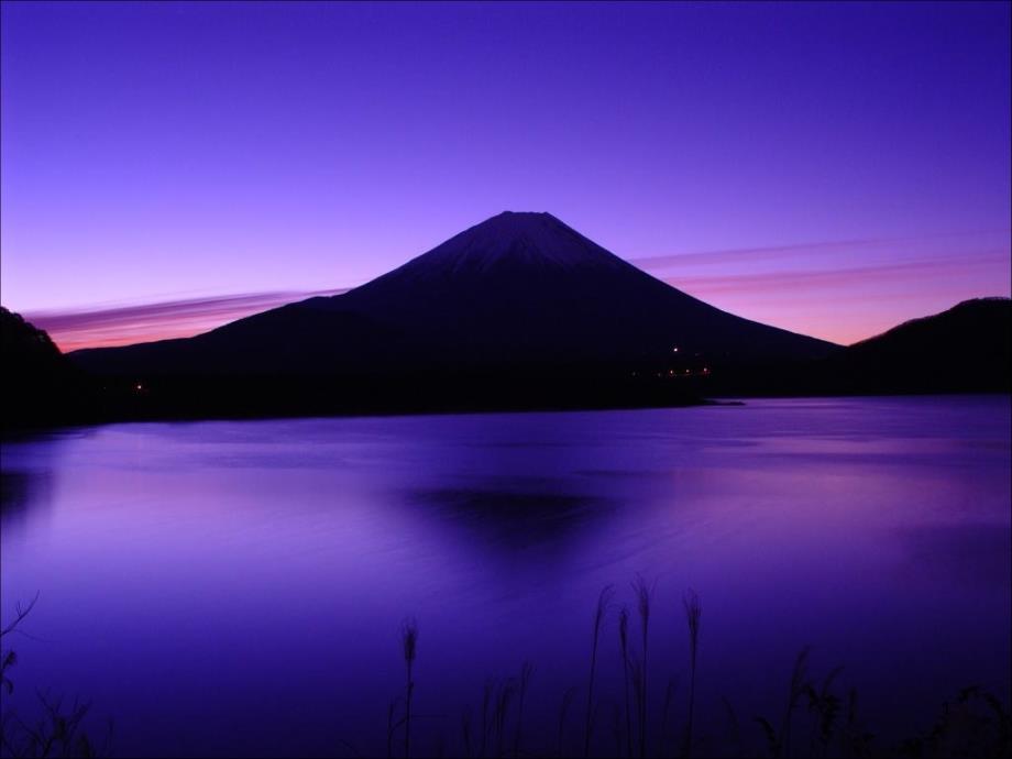 夜景富士山并赏樱_第1页