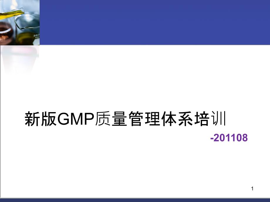 肖志坚-新版GMP质量管理体系培训_第1页