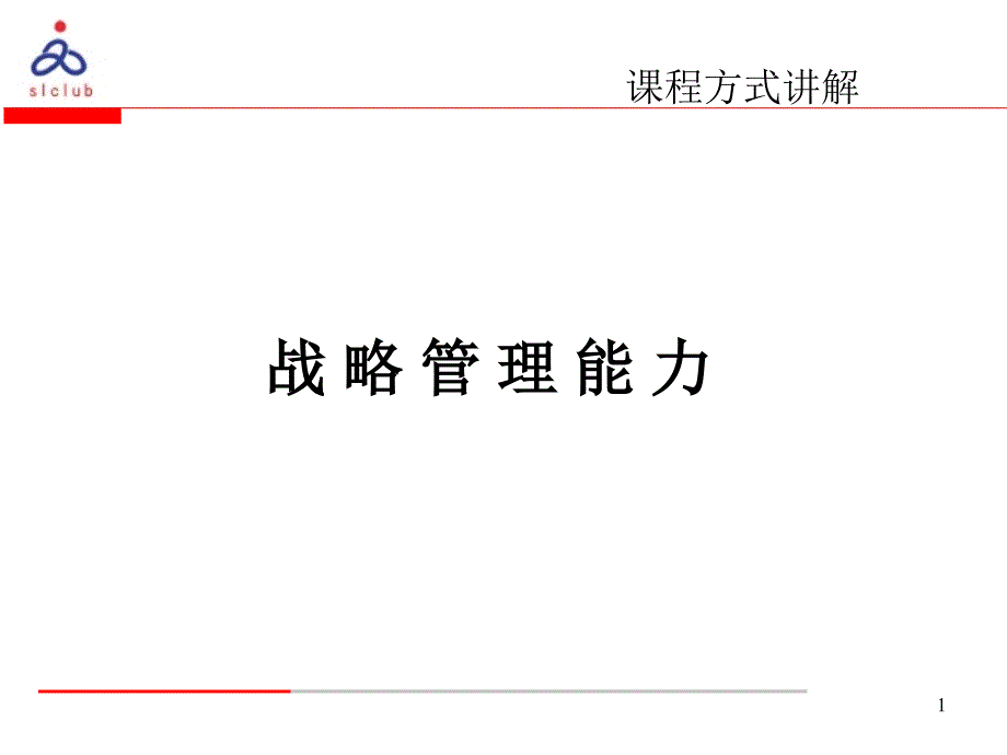 战略管理能力概要_第1页