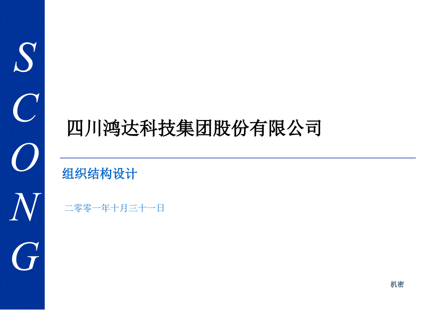 某科技公司组织设计_第1页