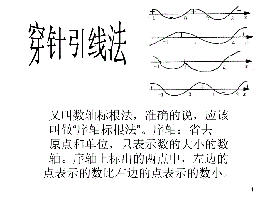 数轴标根法ppt课件_第1页