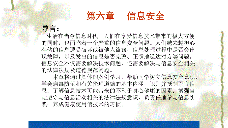 信息安全及系统维护措施杨凯课件_第1页