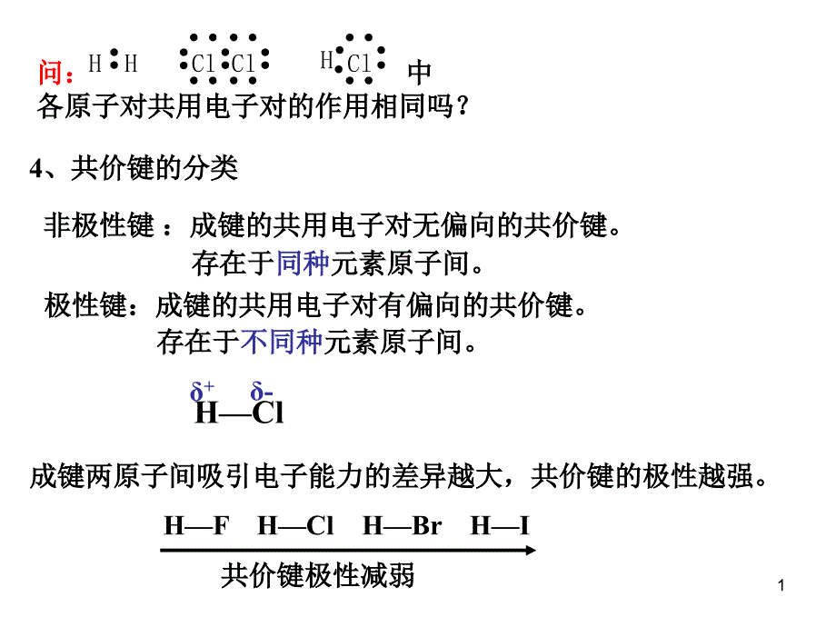 常见的分子构型及分子的极性hx07031904_第1页