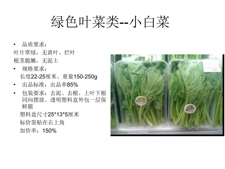 精品蔬菜包装规范课件_第1页