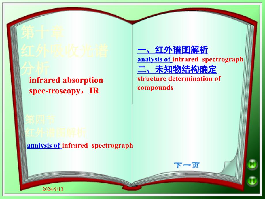 红外谱图解析示例_第1页