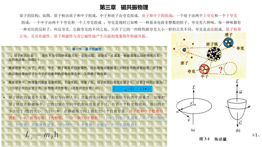 第三章 磁共振物理_第1页