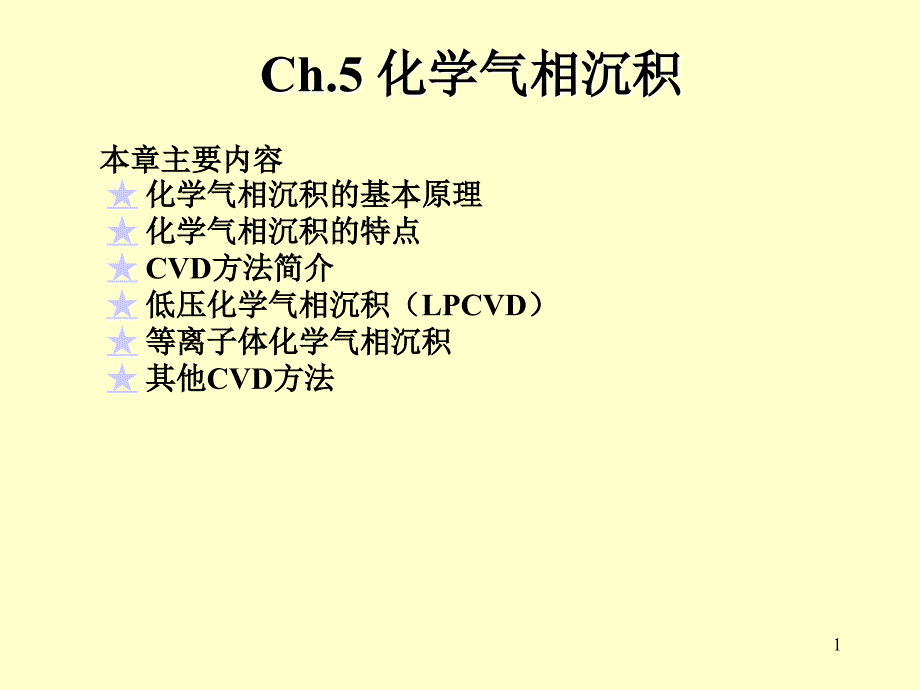 薄膜物理CH化学气相沉积_第1页