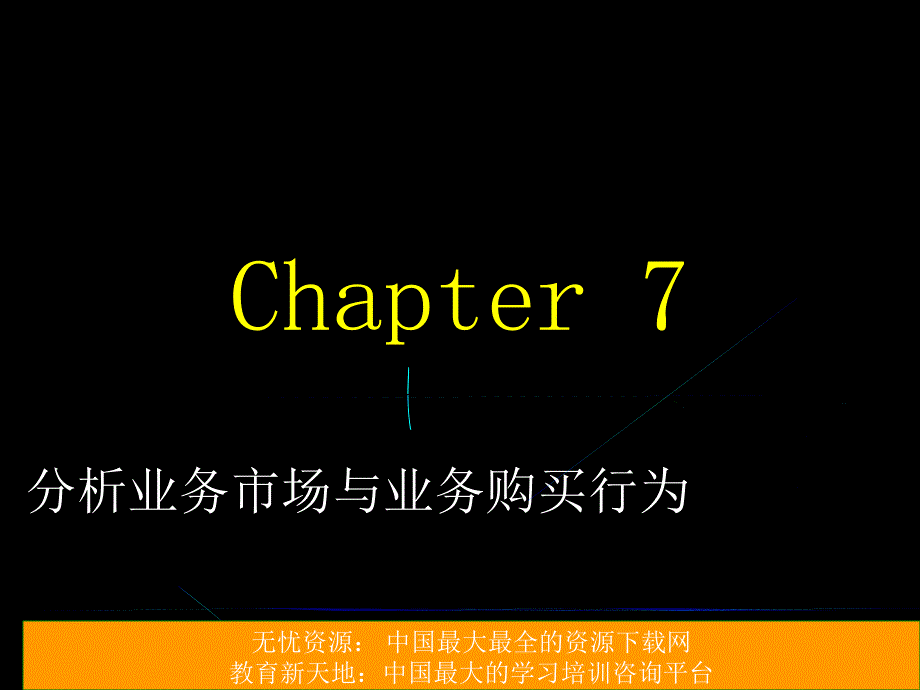 分析业务市场与业务购买行爲_第1页