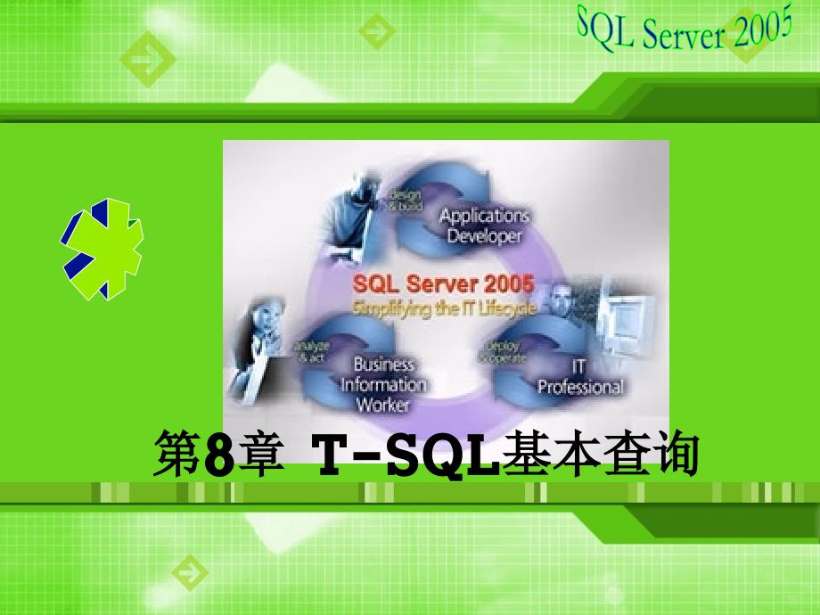 《SQLServer2005数据库技术及应用》课件第8章 T-SQL基本查询_第1页