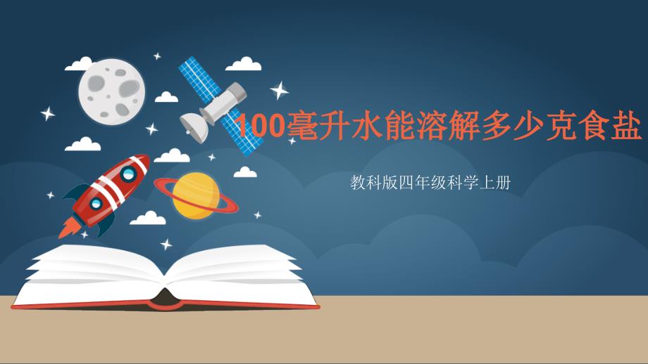 四年级上册科学课件-2.6 一杯水能溶解多少克食盐｜教科版(共19张PPT)_第1页