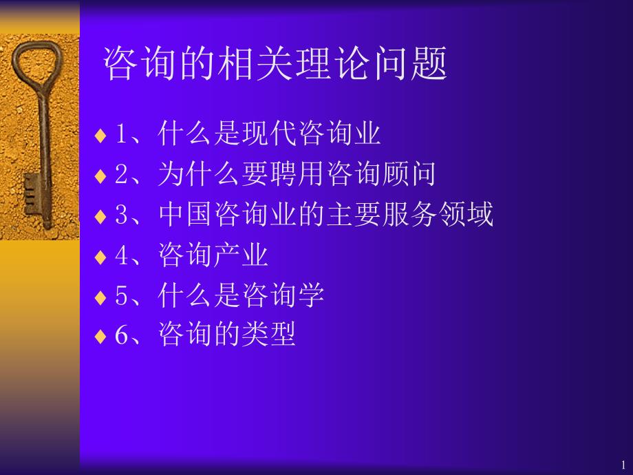 第一讲咨询相关理论问题_第1页