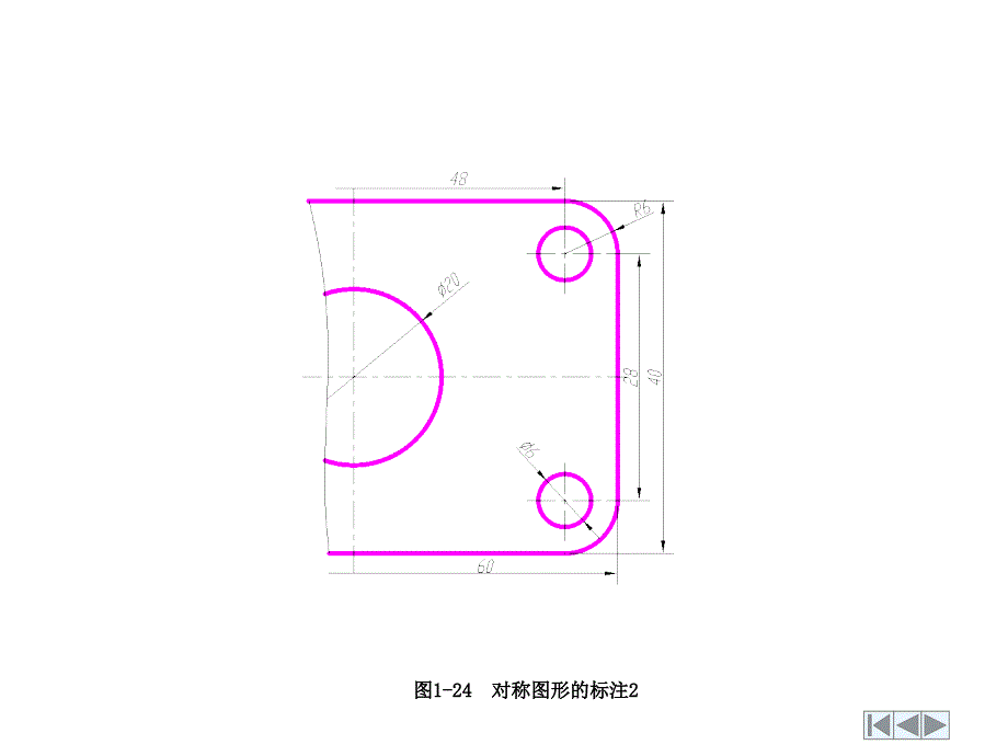 平面图形的尺寸标注示例_第1页