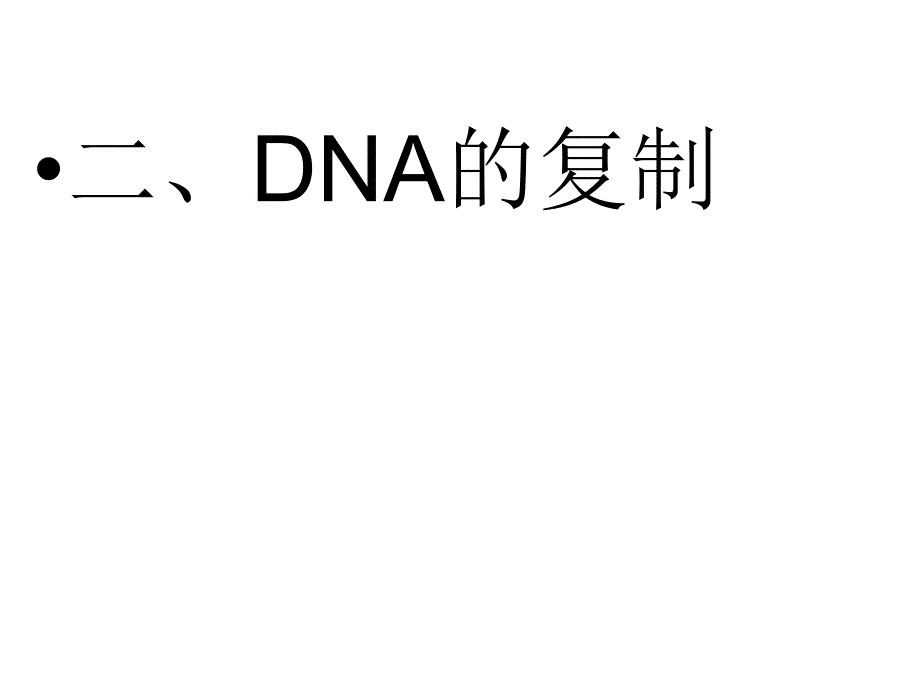 DNA分子的复制(一轮复习)课件_第1页