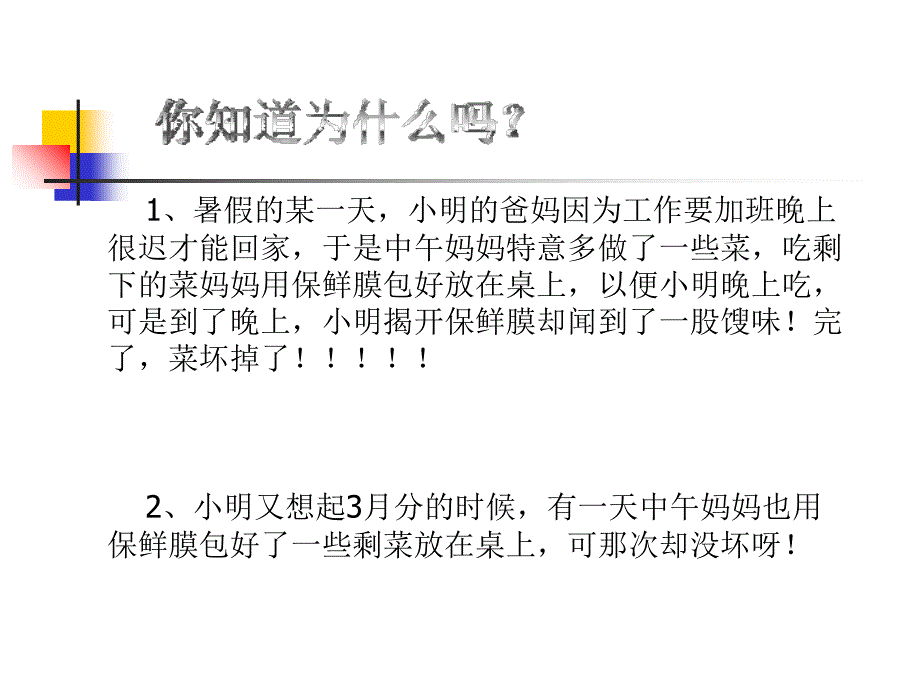 食物上滋生微生物的条课件_第1页