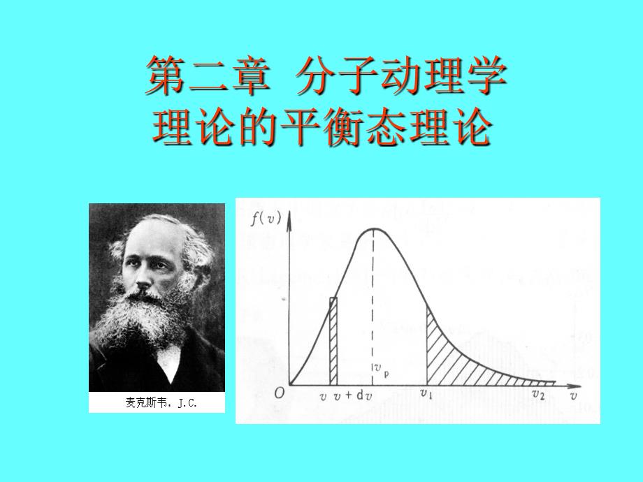 第二章 分子动力学理论的平衡态理论_第1页