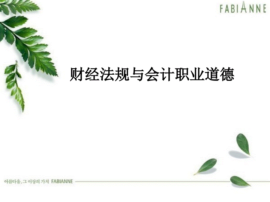 会计法律制度 最新课件_第1页