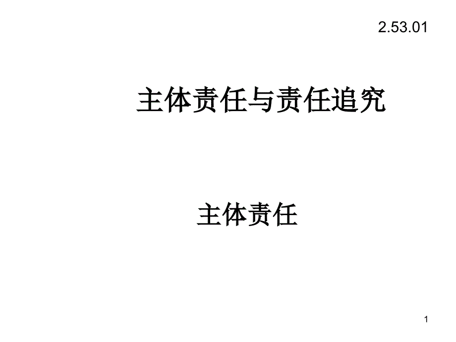 2生产经营单位安全生产主体责任与责任追究_第1页