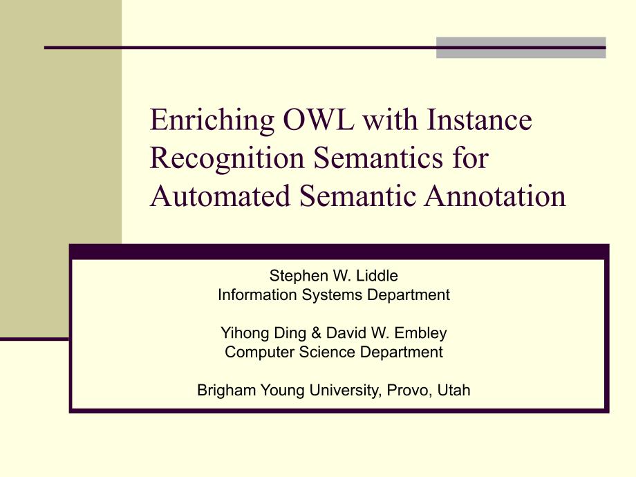 EnrichingOWLwithInstanceRecognitionSemanticsfor_第1页