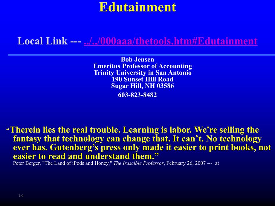 Edutainmenthttpwww.trinity.edurjensen000aaathetools.htm_第1页