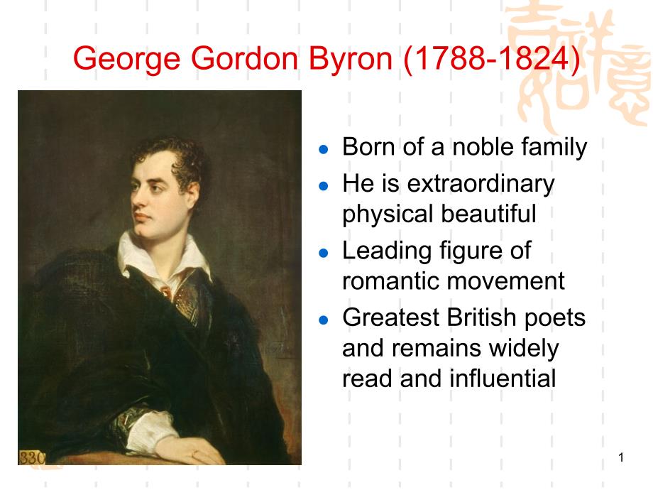 George Gordon Byron (1788-1824)_第1页