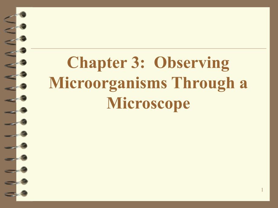 Chapter3ObservingMicroorganismsThroughaMicroscope_第1页