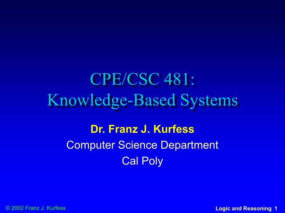 CPECSC481Knowledge-BasedSystems_第1页