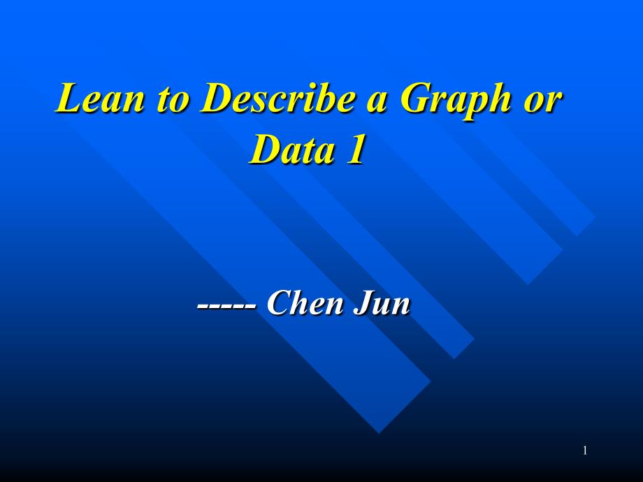 Lean to Describe a Graph or Data1_第1页