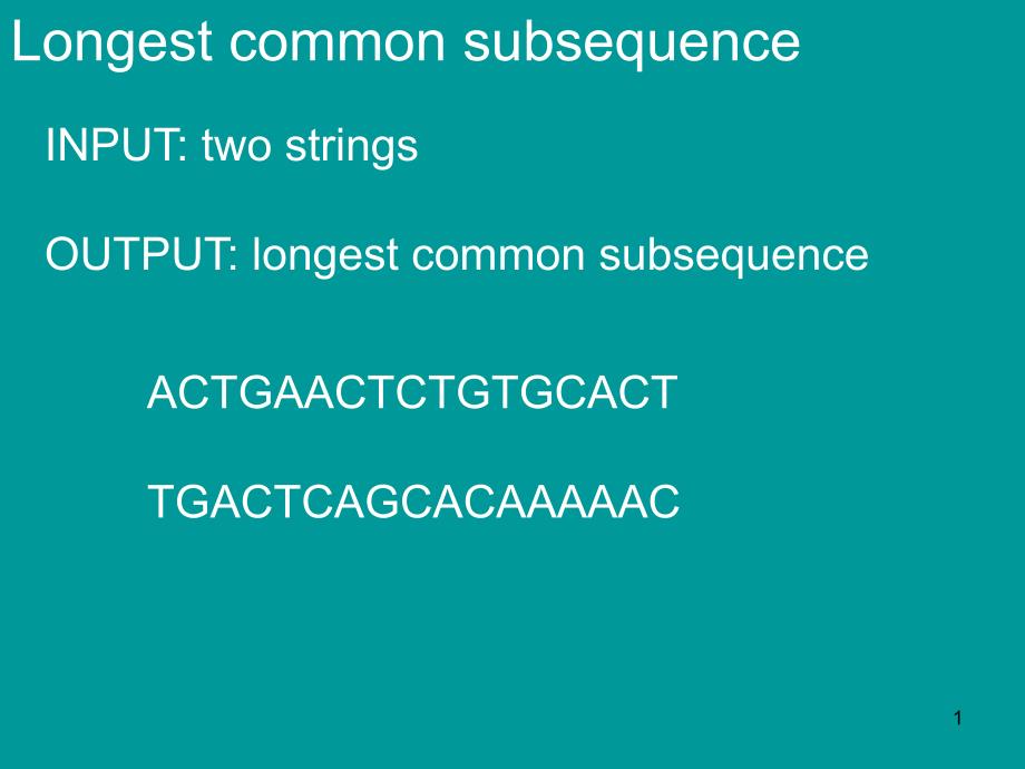 Longestcommonsubsequence_第1页