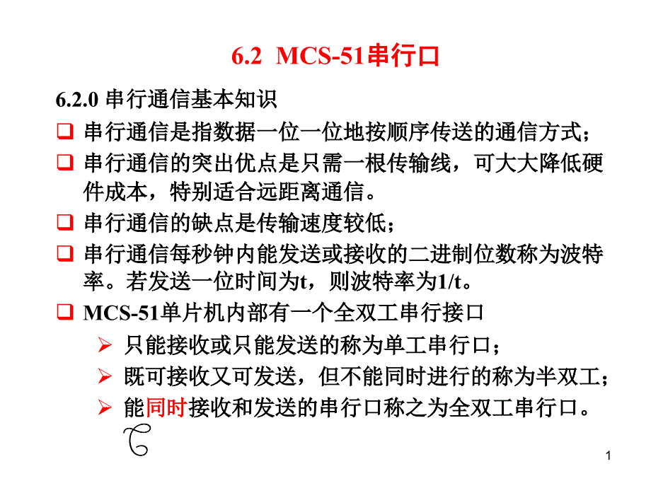 chap6MCS-51串行口_第1页