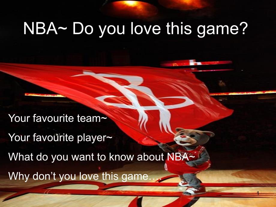 NBA~ Do you love this game_第1页