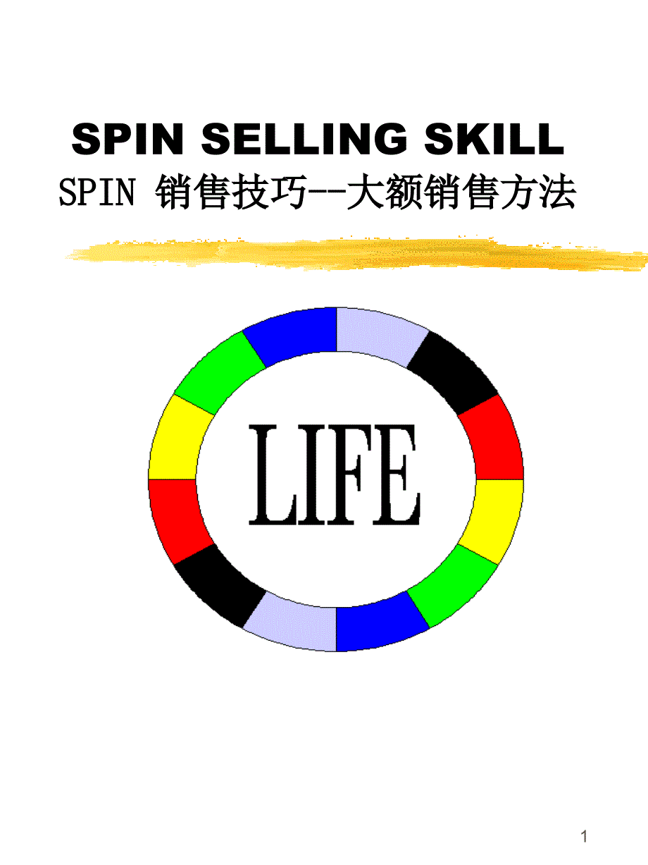 spin销售技巧－大额销售技巧_第1页