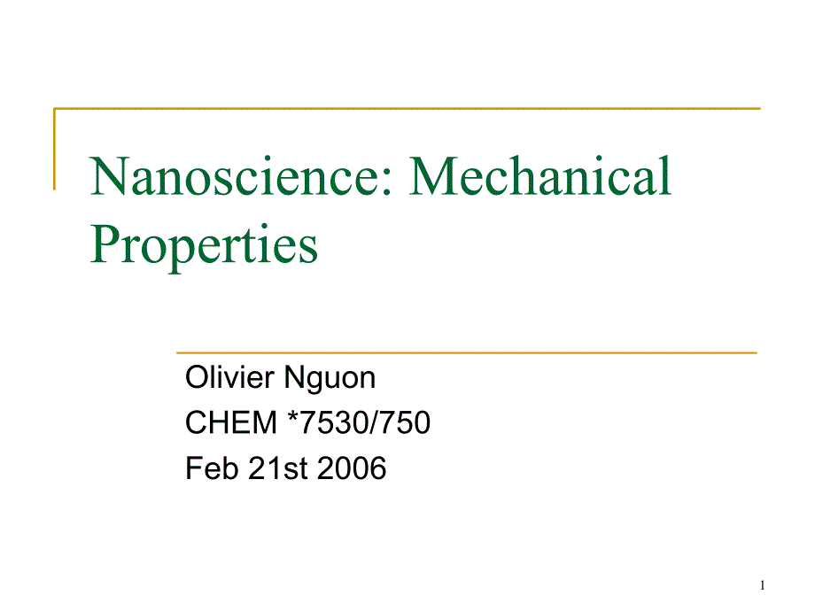 NanoscienceMechanicalProperties_第1页