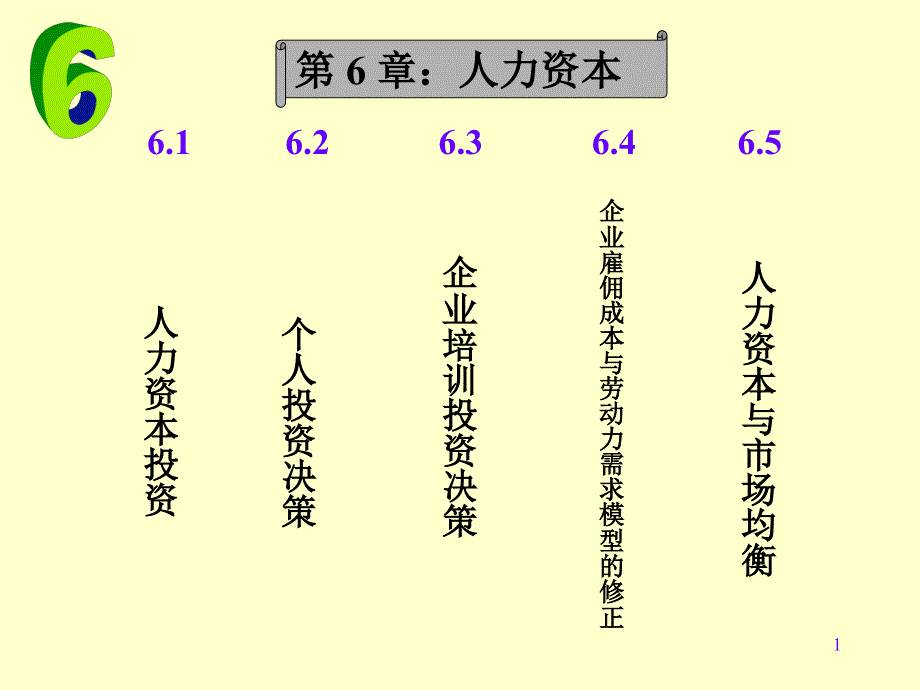 北京大学劳动经济学 导 论人力资本_第1页