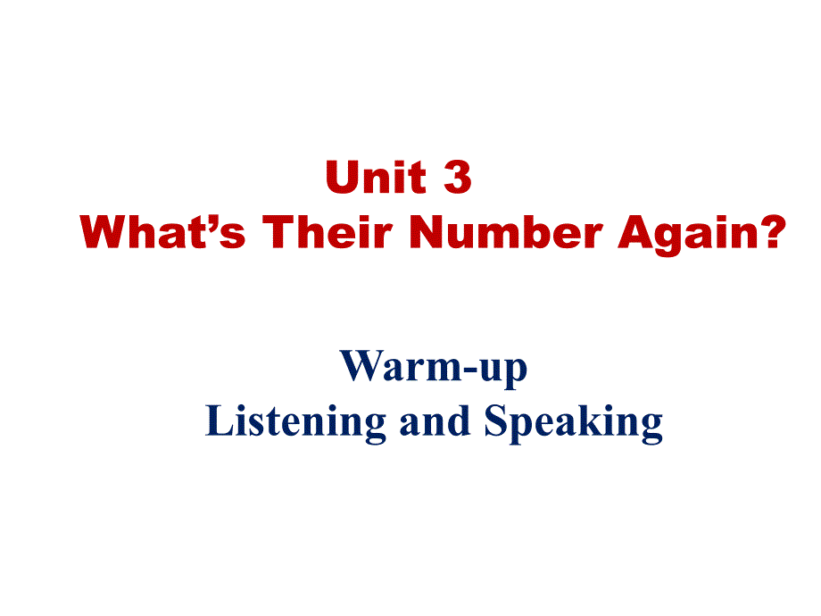 Book 4,Unit3听说课件_第1页