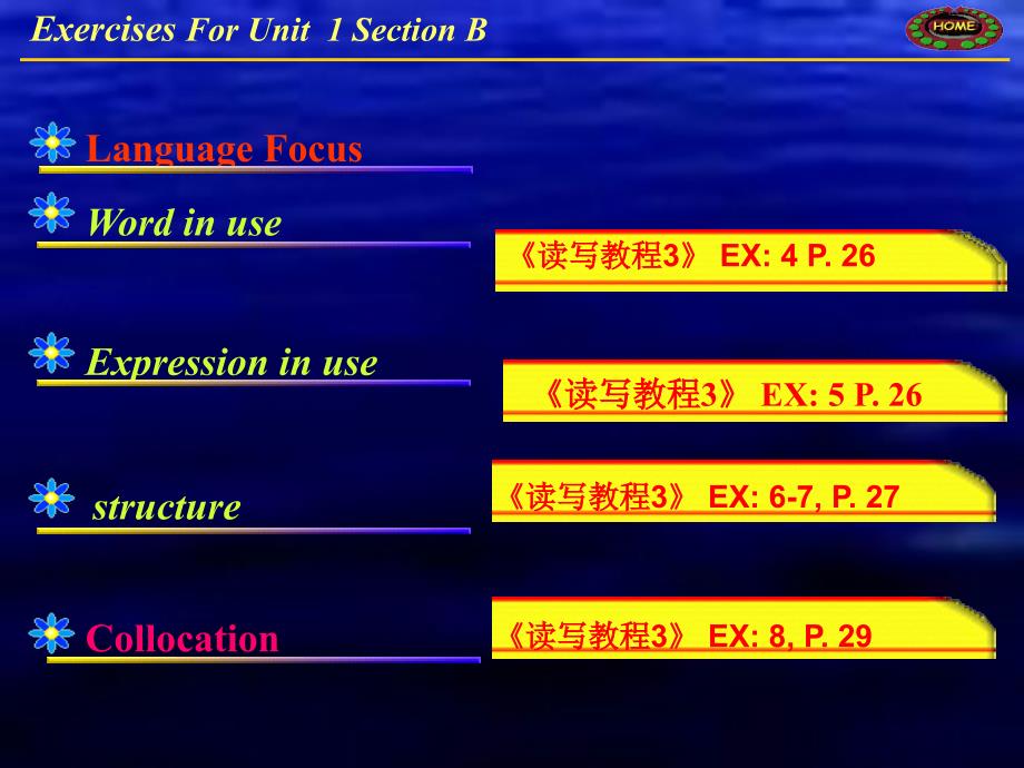 《新视野大学英语》第3册U1-B练习答案_第1页