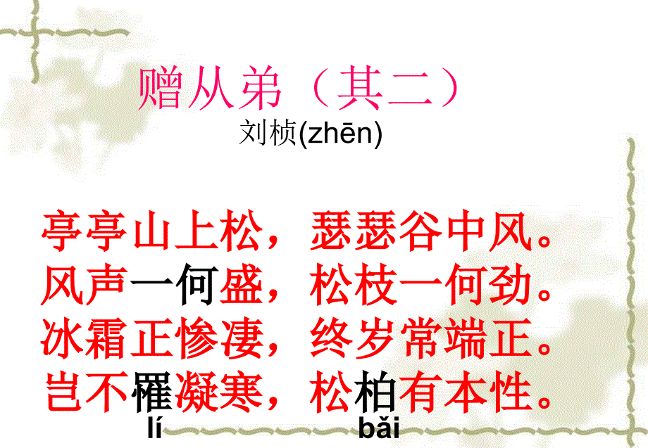 人教版语文八年级下册课外古诗词10首_第1页