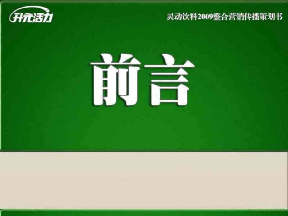 灵动饮料2017整合营销传播策划书_第1页