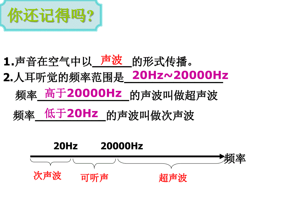 八年级物理上册第三节《声的利用》课件 （新版）新人教版_第1页