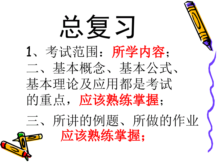 大学物理下册重点复习_第1页