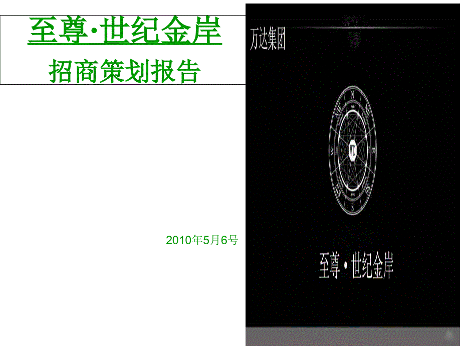 長沙至尊世紀(jì)金岸招商策劃報告（51頁）_第1頁