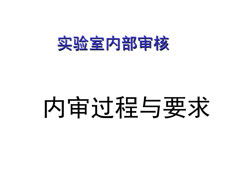 内部审核过程_第1页