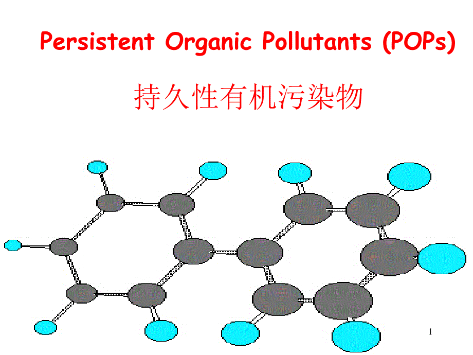 16 POPs环境效应及危害_第1页